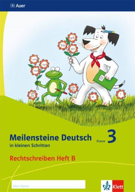Produktbild Meilensteine Deutsch in kleinen Schritten. Heft 2. Klasse 3. Rechtschreiben - Ausgabe ab 2017 (Deutsch, Martina, Nicole/Zerr, Mohnen, 2017)