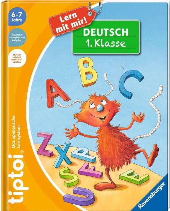 tiptoi Lern mit mir. Deutsch 1. Klasse (Deutsch, Heike Wiechmann, Eva Odersky, 2023)