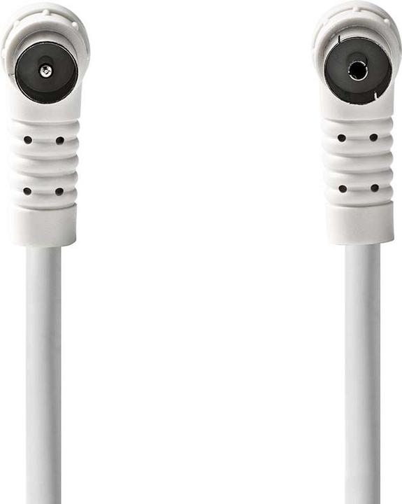 Immagine prodotto Nedis Cavo coassiale | IEC (coax) maschio | IEC (coax) femmina | Nichelato | 120 dB | 75 Ohm | 4 vie (120 dB, Cavi antenna)