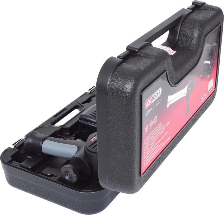 Image du produit KS Tools Pistolet à cartouche rechargeable 400 ml avec 1 batterie et 1 chargeur