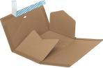 Actual product image Brieger Packaging Varifix, 54/25, 24.5x16.5x0-4 cm, brown (1 x)