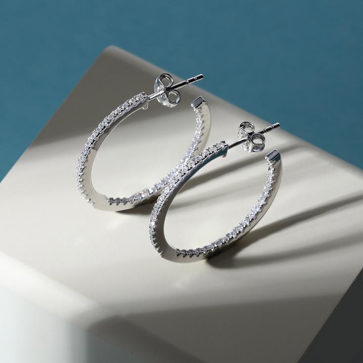 Image du produit Morellato Tesori SAIW147 boucles d'oreilles boucle d'oreille en argent avec zircons (Argent 925)
