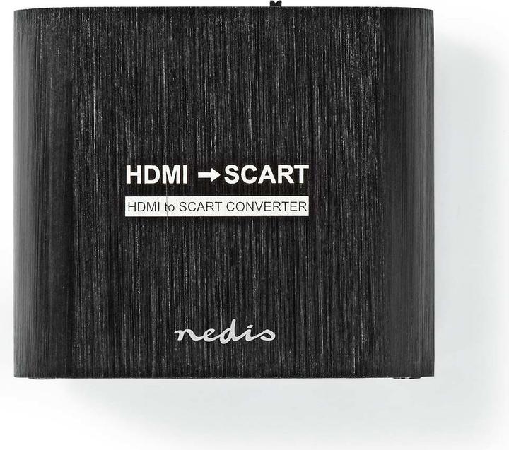 Image du produit Nedis Convertisseur HDMI ™ | Entrée HDMI™ | Péritel femelle | 1 voie | 480i | 18 Gbps | Métal | Anthracite (0.06 m, HDMI)
