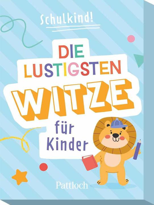 Actual product image Kartenset: Schulkind! Die lustigsten Witze für Kinder (German, Pattloch Publishing House, 2025)