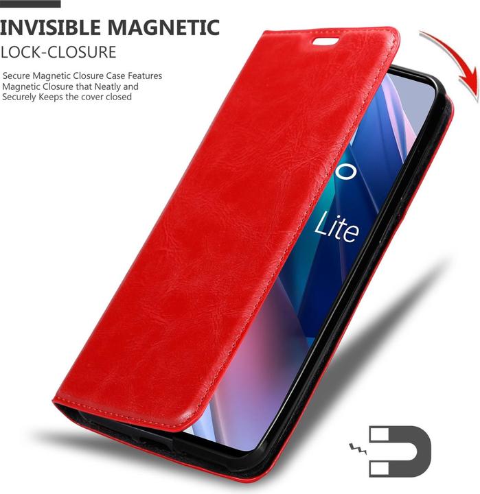 Produktbild Cadorabo Book Invis. Magnet Hülle (Oppo Find X3 Lite)
