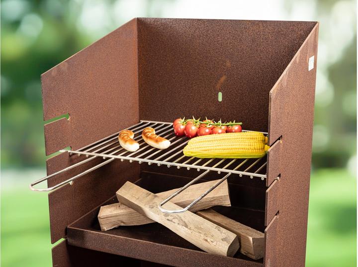 Actual product image Nouvel Fire column Trapez Corten (45 cm)