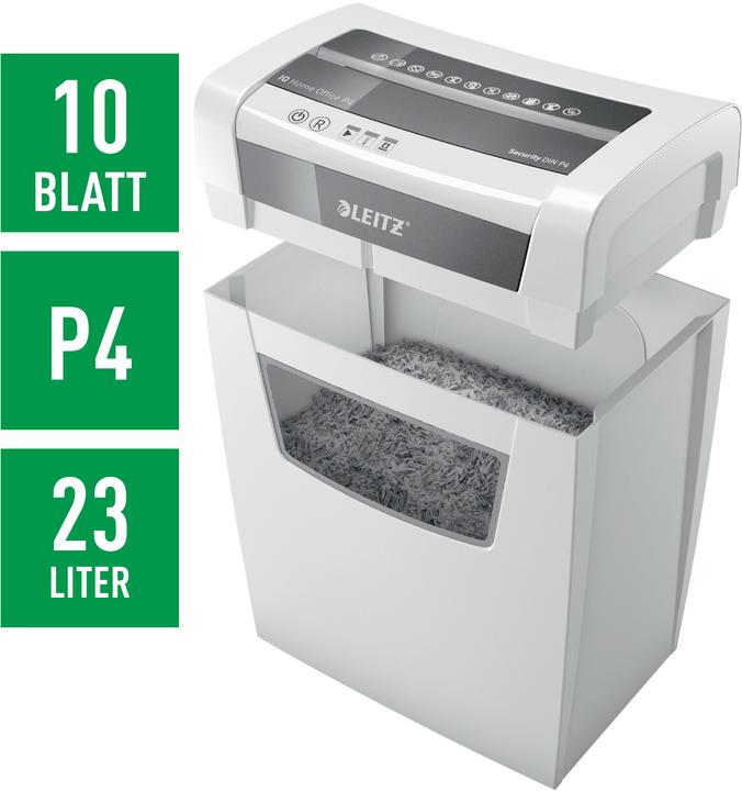 Immagine prodotto Leitz IQ Home Office 8009-00-00, P-4 (Taglio delle particelle)