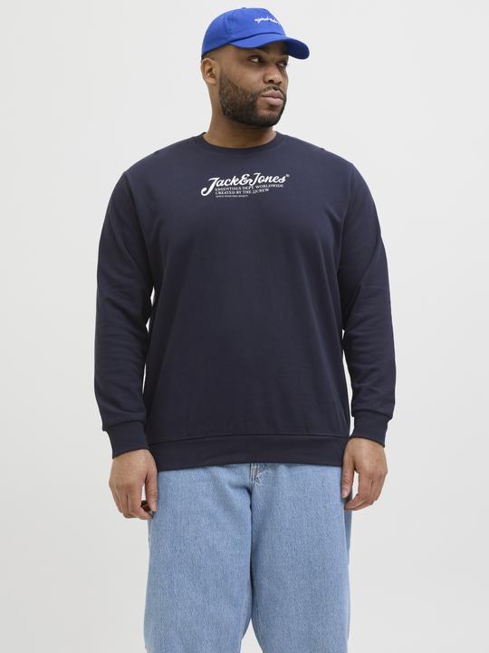 Produktbild Jack & Jones Plus Size Gedruckt Sweatshirt Sweatshirt (6XL)