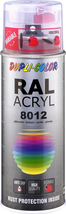 Image du produit Dupli-Color Peinture acrylique brillant RAL 8012 brun rouge (Roux, 0.40 l)