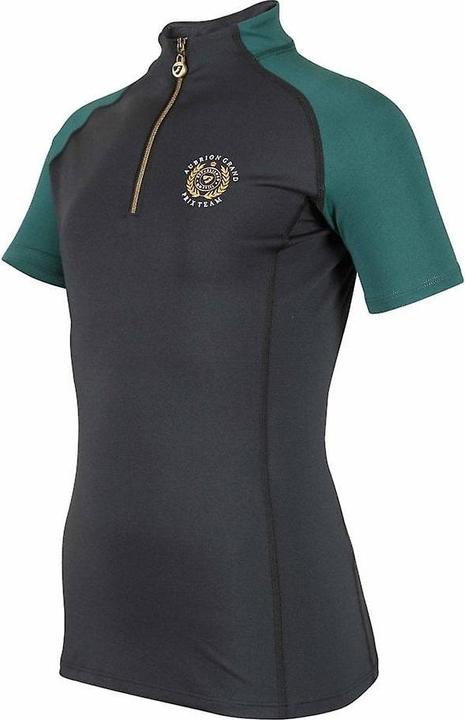 Produktbild Aubrion Team Base Layer Oberteil mit kurzem Reissverschluss Mädchen kurzärmlig (146, 152)