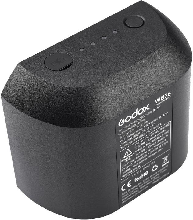 Actual product image Godox WB26 (Flash unit battery)