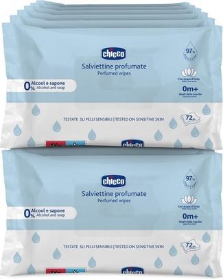 Immagine prodotto Chicco Salviette per la pulizia, senza coperchio, 72 pezzi - 0m+ (72 Pezzo/i)