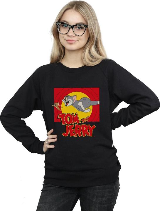 Immagine prodotto Tom & Jerry Chase Scene Felpa Donna (S)