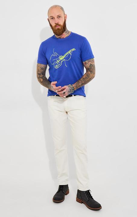 Immagine prodotto Joe Browns Guitar Sketch Graphic Acid Wash Short Sleeve T-Shirt (XL)