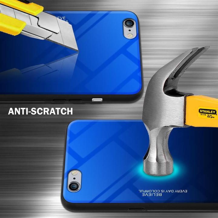 Productafbeelding Cadorabo TPU 2 kleuren glasdekking (Apple iPhone 6 Plus)