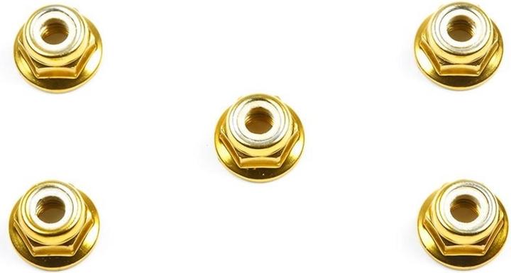 Immagine prodotto Tamiya Dado di arresto 4mm Alu anodizzato oro (5)