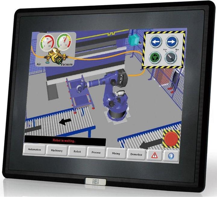 Actual product image Moxa 12" LCD MONITOR, TOUCH, PROJEC