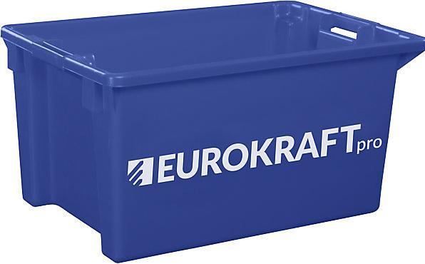 Produktbild eurokraft pro Drehstapelbehälter aus lebensmittelechtem Polypropylen