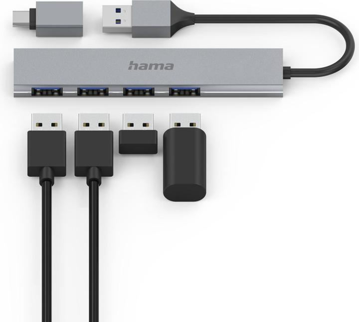 Produktbild Hama Slim (USB-A, 4 Ports)