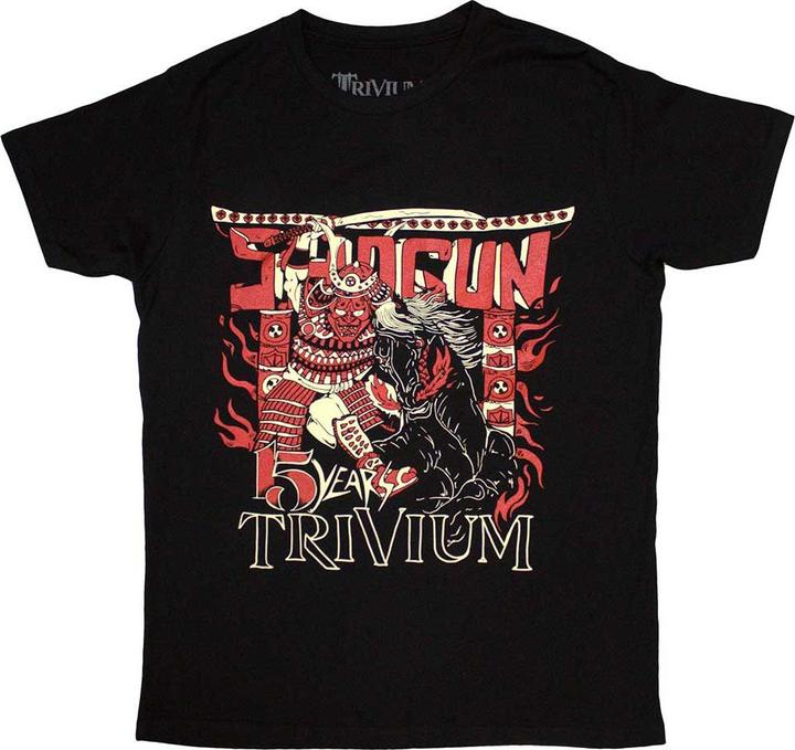 Immagine prodotto Trivium Shogun Maglietta Stampa posteriore Adulto Unisex (L)