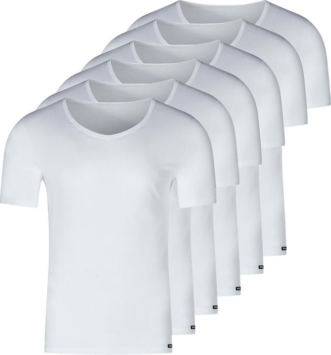 Image du produit Skiny Lot de 6 Maillot de corps / Chemise à manches courtes Maillot de corps / Chemise à manches courtes (XXL)