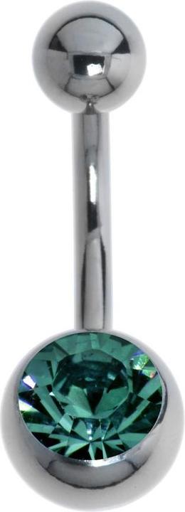 Bijouteria Bauchpiercing (Titan, Kristall)
