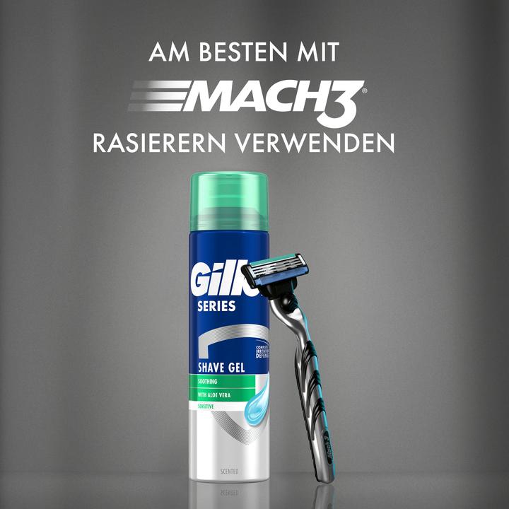 Actual product image Gillette Series Sensitive (75 ml, Shaving gel)