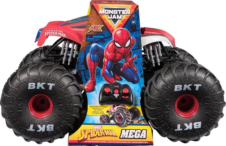 Productafbeelding Monster Jam Marvel Mega Spider-Man RC Monster Truck