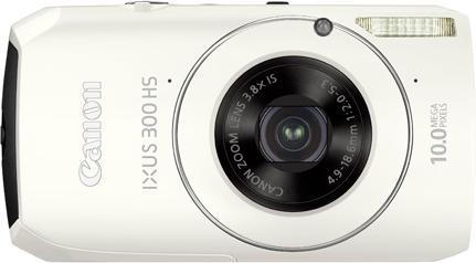 Immagine prodotto Canon IXUS 300 HS, sensore CMOS da 10 Mpixel, zoom 3,8x, bianco (1/2,3'')