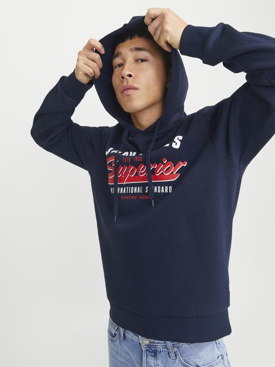 Produktbild Jack & Jones JJELOGO SWEAT HOOD 2 COL 24/25 NOOS (XL)