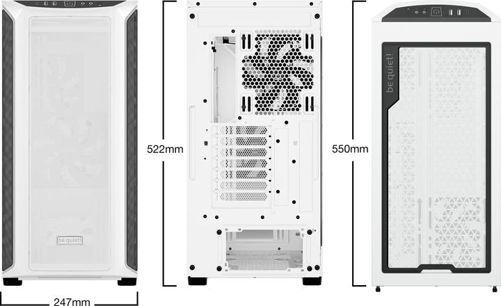 Produktbild be quiet! hadow Base 800 DX (ATX, Mini-ITX, mATX)