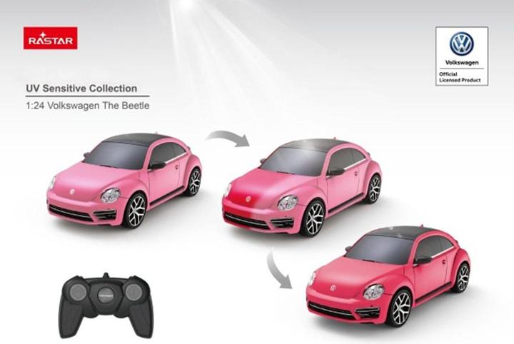 Produktbild Rastar R/C 1:24 Volkswagen Beetle UV Sensitiv (23174)