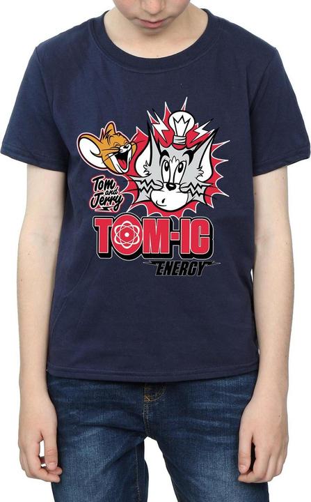 Immagine prodotto Tom & Jerry Tomic Energy Maglietta Ragazzi (152, 158)