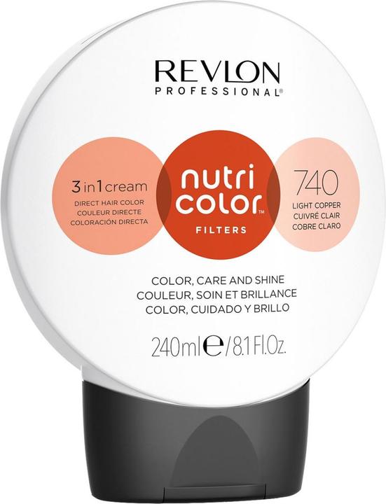 Blond moyen cuivré intense