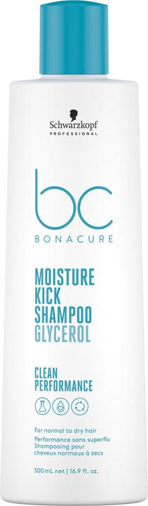 Schwarzkopf BC Moisture Kick - Shampoo (500 ml, Flüssiges Shampoo)