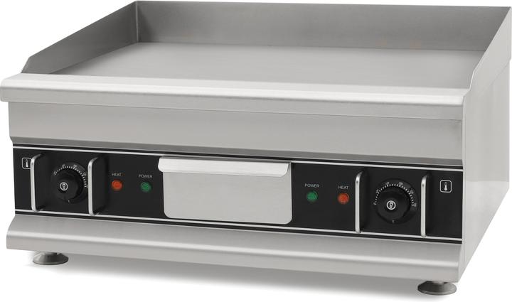 Gastro Hero Plaque grillade électrique Eco lisse - appareil de table (5 kW)
