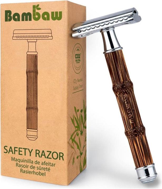 Bam Baw Rasoio di sicurezza in bambù