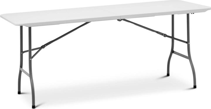 Produktbild Royal Catering Gastro Klapptisch gross klappbarer Tisch draussen Falttisch Weiss 150 kg (74 cm)