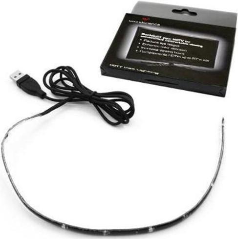 Produktbild Antec HDTV Bias Lighting Kit - Set für dekorative (Weiss, 140 cm, Indoor)