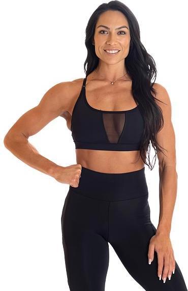 Better Bodies Highbridge Mesh Bra - Black (Einzelpack, M)