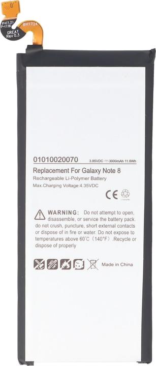 Immagine prodotto AccuCell Akku Samsung Galaxy Note 8, SM-N9500