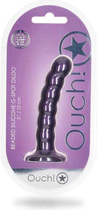 Image du produit Ouch! Beaded G-Spot Dildo - 5" / 13 cm