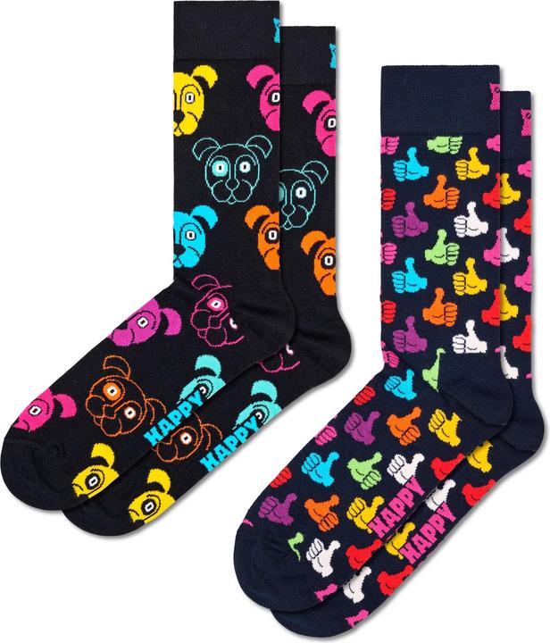 Image du produit Happy Socks Classic Dog (lot de 2, 41 - 46)