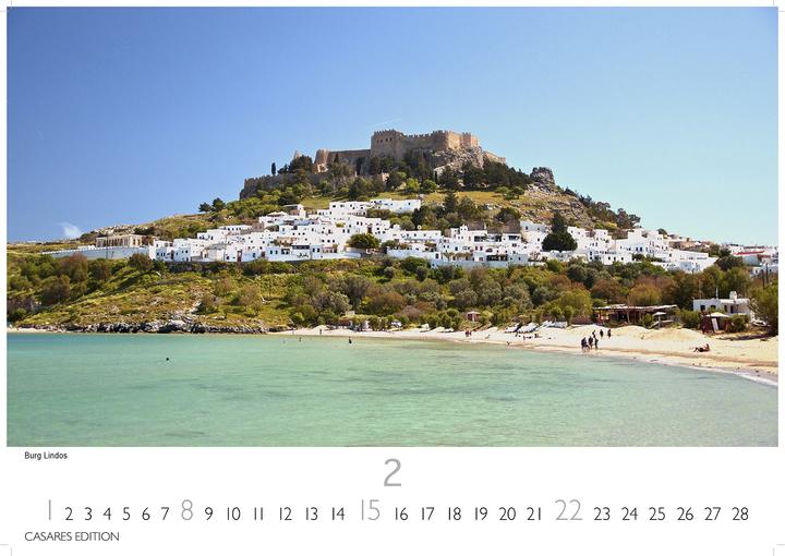 Immagine prodotto Rhodos 2026 S 24x35 cm (24 x 35 cm, Tedesco)