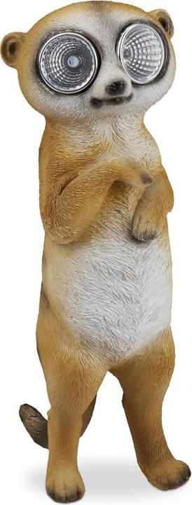 Relaxdays Gartenfigur Erdmännchen