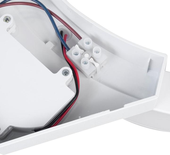 Actual product image Maclean MCE290W LED lamp su infrared motion sensor 800lm 10W IP54 baltas