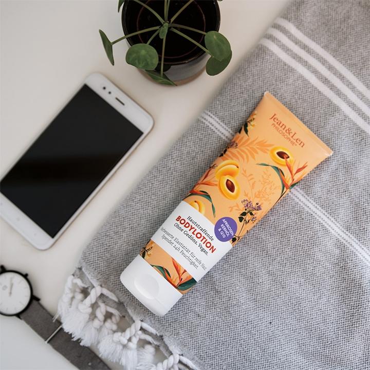 Produktbild Jean & Len Körperbalsam mit Aprikosensamenöl, 250 ml (Körpercreme, 250 ml)