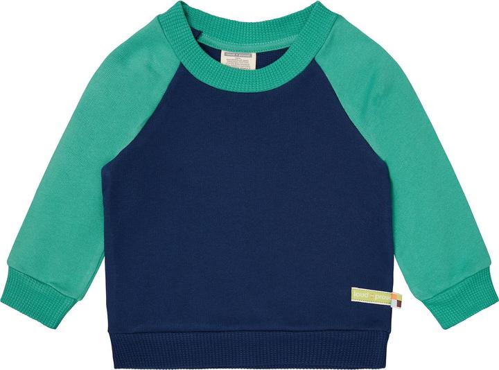 loud + proud Sweatshirt mit Raglanärmeln (74)