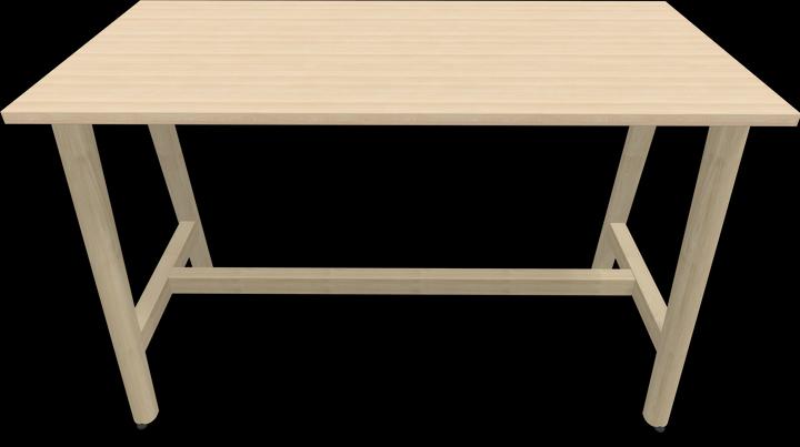Actual product image Narbutas Nova Wood high table (140 x 70 x 90 cm)