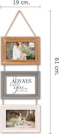Image du produit ZEP Cadre photo MP123 Nancy pour 3 photos